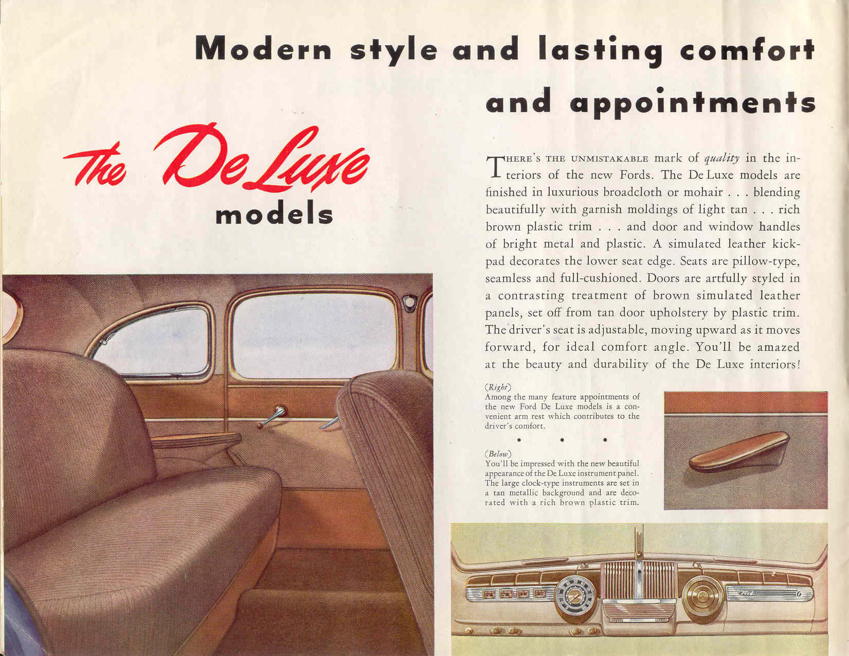 1946 Ford Brochure Page 10
